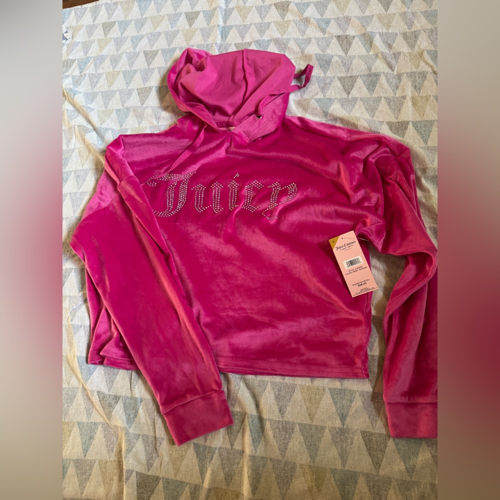 NWT Juicy Couture Fuchsia Velour Sleepwear
